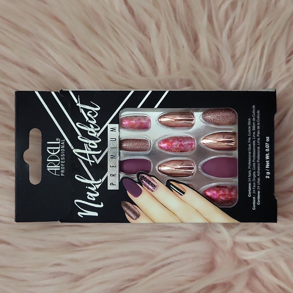 Brand New ARDELL NAIL ADDICT PREMIUM False Nails-L